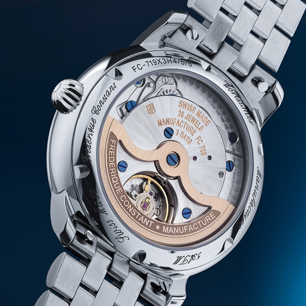 Bộ máy In-house Calibre FC-719 - cỗ máy thứ 35 do hãng tự chủ phát triển 