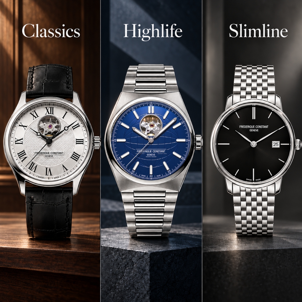  Frederique Constant Classics, Highlife đến Slimline 