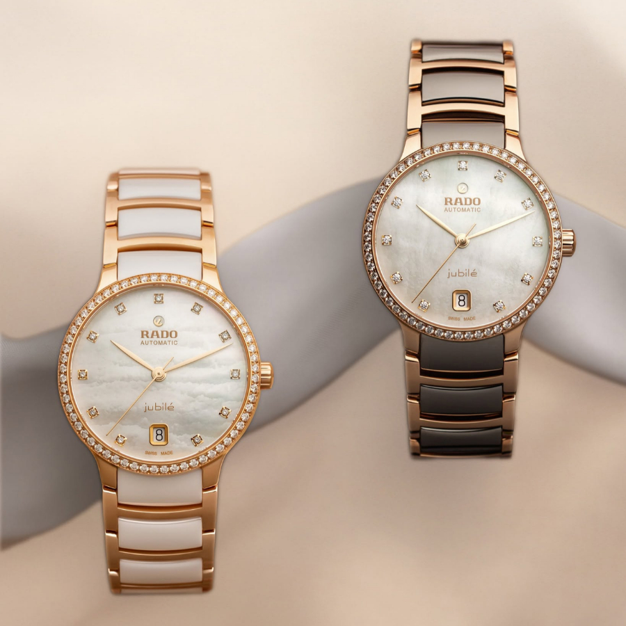 Đồng hồ Rado Jubilé dây Ceramic kết hợp với thép không gỉ